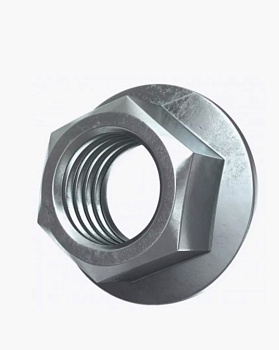 Гайка с фланцем 14 оцинк. DIN 6923 Гайка с фланцем 14 оцинк. DIN 6923
